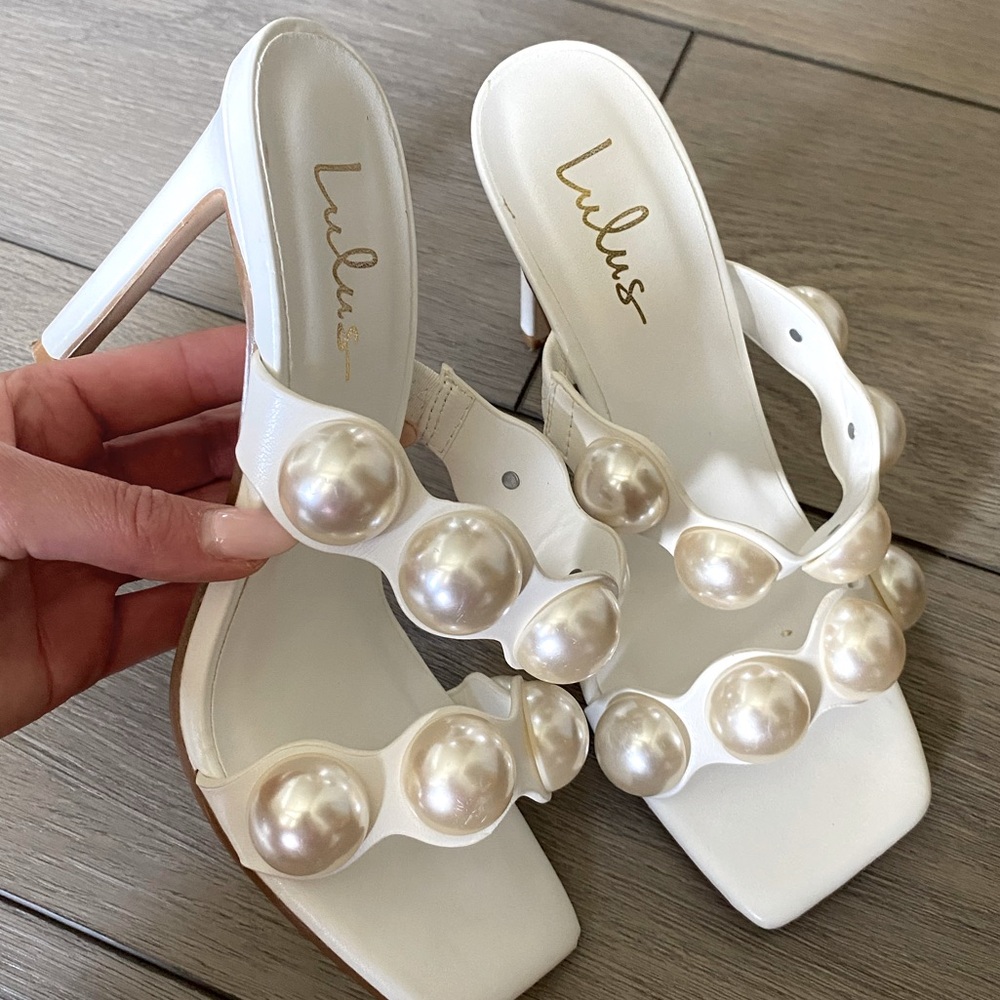 Lulus Pearl Heels